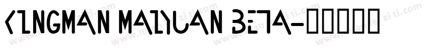 kingman maiyuan beta字体转换